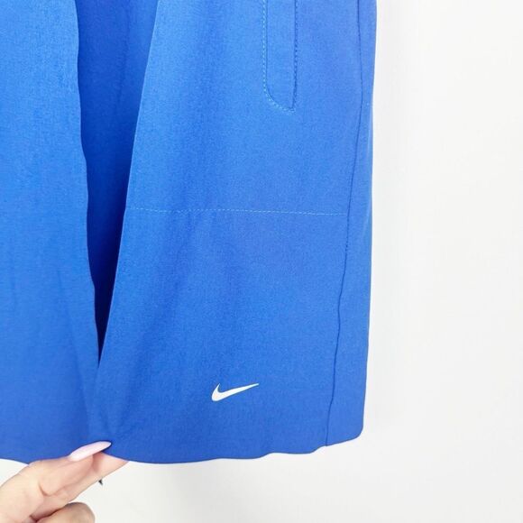 NIKE GOLF | Royal Blue Wrap Style Skirt Dri Fit Belt Loops Women’s Size 8 - Picture 5 of 8
